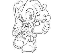 Includes images of baby animals, flowers, rain showers, and more. Sonic Generations Cream The Rabbit Cartoon Surfing Coloring Home