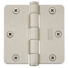 96123 Emtek 3 5 Inch Solid Brass Residential Duty Door Hinges With 1 4 Inch Round Corners