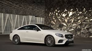 2018 Mercedes Benz E400 Coupe 4matic Front Three Quarter Hd Benz Mercedes E Class Coupe Mercedes