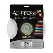 Nite Ize Flashflight Led Light Up Flying Disc Green Ultimate Glow Frisbee 185g