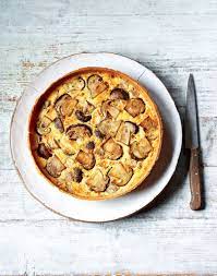 Cep Tart Recipe From James Martin S French Adventure By James Martin Cooked Recept Recepten Paddestoelen Taart