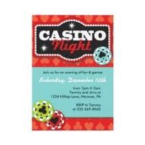 Paperdotz Zazzle Com Store Casino Party Invitations Casino Night Party Vegas Theme Party