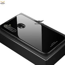 Pro / Realme Q - Back Cover Glass Case ...