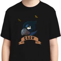 Crow is a legendary brawler unlocked in boxes. Crow Brawl Stars Youth T Shirt Kidozi Com