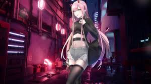 Zero two hd wallpapers free download. Zero Two Street Darling In The Franxx 4k Anime Live Wallpaper Download Free 29869
