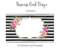 Customize your business cards with dozens of themes, colors, styles or add your own design to make an impression. Dyi Blank Business Card Template Ashley Glam Made To Match Etsy Sets And Facebook Covers Business Card Template Made To Match Cute Business Cards Blank Business Cards Make Business Cards