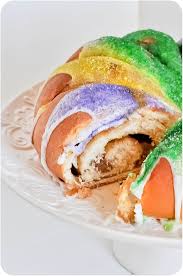 King Cake Filled Two Ways Lemon Sugar King Cake Recipe Mardi Gras King Cake Mardi Gras Food