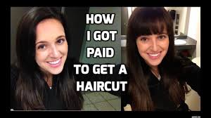 Your hair is thick if it feels coarser; How I Got Paid To Get A Haircut Youtube