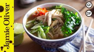 Divide the noodles and bean shoots among serving bowls. Vietnamese Chicken Noodle Soup Video Jamie Oliver