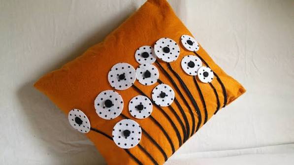 DIY Home Decor | Cushion Cover | Making Felted Pillow Cases | HandiWorks #55