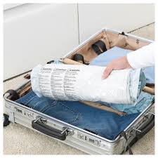 Ikea Spantad Vacuum Seal Roll Up Bag Set Of 2 Ikea Vacuums Light Blue