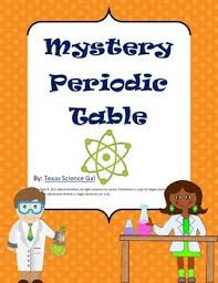 Mystery Periodic Table High School Science Science Lessons Free Science Lesson