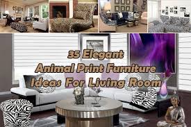 Whether your style is modernist, industrial or farmhouse, the reina accent chair is right at home. 35 Elegant Animal Print Furniture Ideas For Living Room Homeoholic