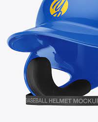 Download Glossy Baseball Helmet Mockup In Apparel Mockups On Yellow Images Object Mockups