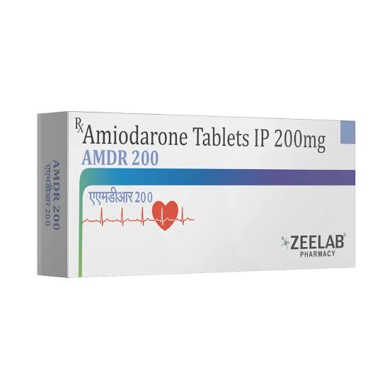 एएमडीआर एमियोडेरोन 200mg टैबलेट