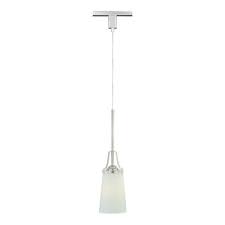 light silver track lighting pendant