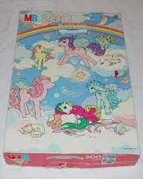 In this video, we give the my little ponies a bubble bath. 200 Piece Puzzle Flutter Ponies In The Clouds Milton Bradley Vintage My Little Pony My Little Pony Baby My Little Pony Merchandise