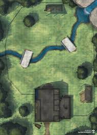Secluded Cattle Ranch 36x50 Battlemaps Fantasy Map Dnd World Map Underground Map