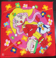 1997 Child's Handkerchief Yume No Crayon Oukoku Crayon - Etsy