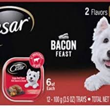Cesar Gourmet Wet Dog Food Bacon Feast Wet Dog Food Flavor Variety Dog Food Recipes