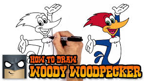 How To Draw Woody Woodpecker Art Tutorial Woodpecker Art Woody Woodpecker Woodpecker
