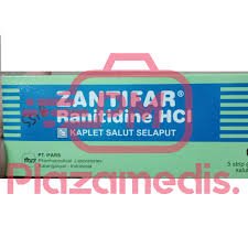 Pernahkah anda mendengar obat ranitidine? Zantifar Kaplet 150 Mg Ifars Distributor Obat Obatan Murah