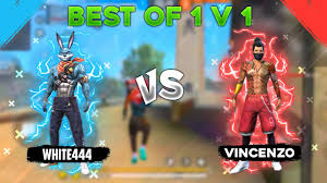 Currently, it is released for android, microsoft windows, mac and ios operating. Vincenzo Vs White444 Best Of 1 Vs 1 Pc Tournament Garena Free Fire Youtube