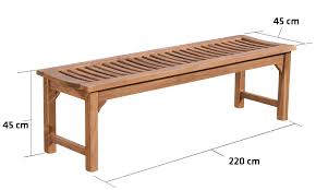 3 kg belastbar bis 75 kg (pro bank) sonnensegel 3 x 3 m hdpe gewebe sitzhöhe: Havana Warte Bank 220x45x45 Braun Gartenmobel Mobel Igb Shop