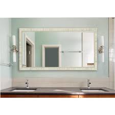 I got a tushy bidet and everything is different now. 30 In W X 65 In H Framed Rectangular Bathroom Vanity Mirror In Ivory Dv047m The Home Depot
