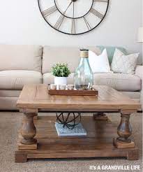 What to put on a round coffee table. 15 Diy Coffee Tables How To Make A Coffee Table