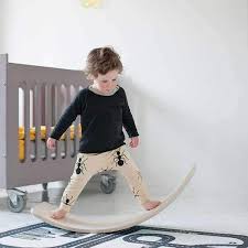 Kids Wobbel Board Wobbel Waldorf Balance Board Natural Mouse Grey On Garmentory In 2020 Balance Board Kids Wood European Beech Wood