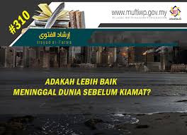 Dengan mengubah sesebuah gambar, kita mampun membuat manusia tertipu. Pejabat Mufti Wilayah Persekutuan Irsyad Al Fatwa Siri Ke 310 Adakah Lebih Baik Meninggal Dunia Sebelum Kiamat