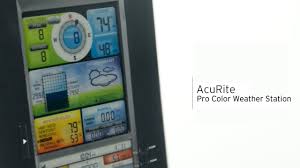 Acurite Pro 5 In 1 Color Weather Station With Wind And Rain 00502