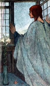 Early Poems Of William Morris 1914 Illustrated By Florence Harrison Fairytale Art Pre Raphaelite Art Illustration