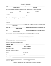 It is an important, legally binding document required in a lot of situations. Guarantor Form For Sales Representative Fill Out And Sign Printable Pdf Template Signnow