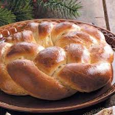 There is absolutely nothing more tempting than the sweet braided bread plaited bread recipe bread plait swiss bread recipe pogaca recipe. Braided Wreath Bread Recipe How To Make It Taste Of Home