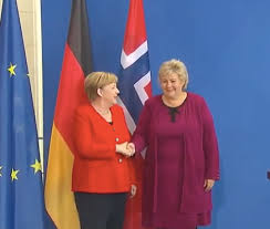Erna solberg ministerpräsidentin von norwegen. Solberg Und Merkel Heben Enge Partnerschaft Hervor Businessportal Norwegen