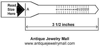 Place your finger inside the ring sizer and then pull snugly. Printable Ring Sizer Find Your Ring Size International Ring Size Ch Antique Jewelry Mall