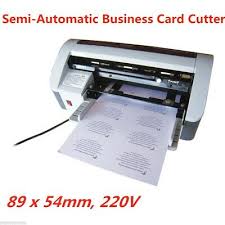Sourcing guide for business card cutter machine: 220v Desktop Semi Automatic Business Name Id Card Cutter Cutting Machine 604776911548 Ebay