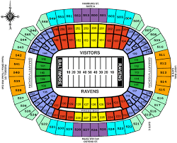 Nfl Stadium Seating Charts Stadiums Of Pro Football