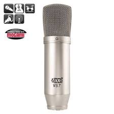 Mxl Microphones Mxl V87 Dusuk Gurultulu Kapasitif Studyo Ve Broadcast Mikrofonu Usb Studyo