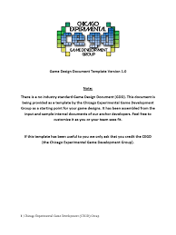 We did not find results for: Cegd Game Design Document Template V 1 0 Video Game Development Video Games
