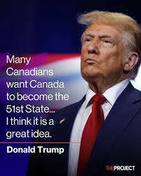 US president-elect Donald Trump has taken to Truth Social to say that he  thinks Canada becoming America's 51st state is a 'great idea.'