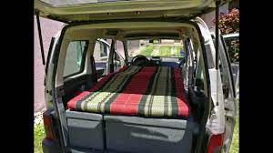 414mm x 1100mm x 1900mm or 16.3in x 43.3in x 74.8in Ein Bett Fur Zwei Im Citroen Berlingo Bj 2003 Marke Eigenbau Fur 218 Youtube