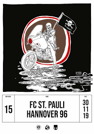 Match offsides is calculated as the sum of fc st. Kunstdruck Fc St Pauli Vs Hannover 96 Fc St Pauli