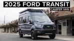 2025 FORD TRANSIT | Camper Van Build For Sale - YouTube