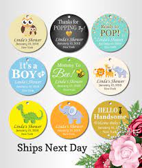 The tags are usually attached to the gift and the giver of the can personalize a message. Baby Shower Gift Tags Ships Next Day Popular Designs Colors