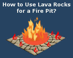 Fire glass, ceramic balls and other decorative fire pit products can be added on top of the fire rock for effect. How To Use Lava Rocks For A Fire Pit How Much Need Greatyardmaster