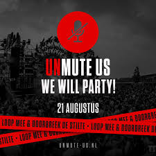 Met de 'unmute us' maken we een vuist. I26jptvbxghcmm