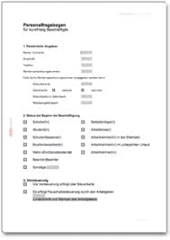 Maybe you would like to learn more about one of these? Personalfragebogen Fur Kurzfristig Beschaftigte